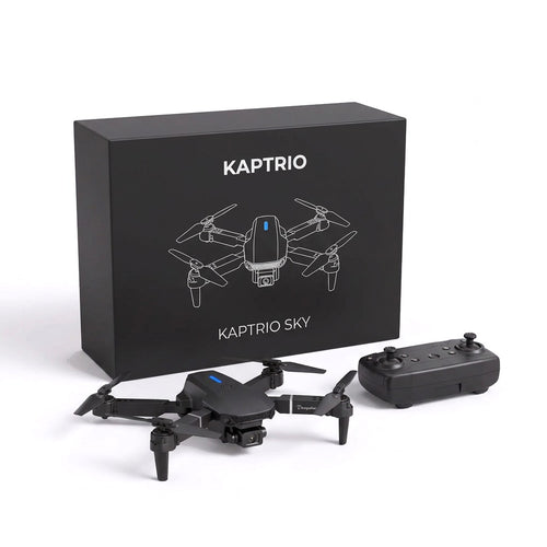 Drone Kaptrio Sky, sa télécommande et sa boîte
